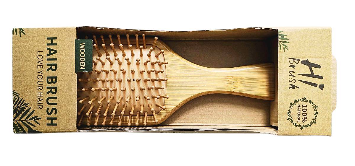 Bambusový kartáč na vlasy Slunečnice